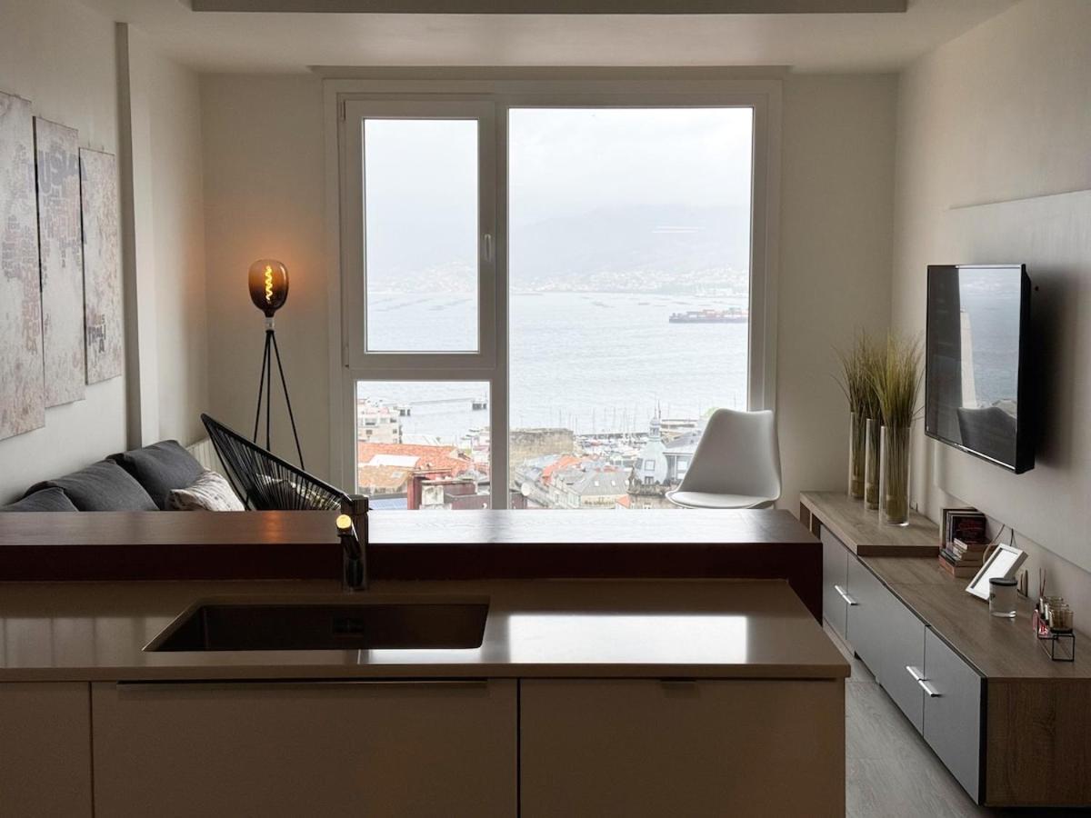 Centro Vistas 180Grados Ria De Vigo - Precioso Apartamento Esterno foto